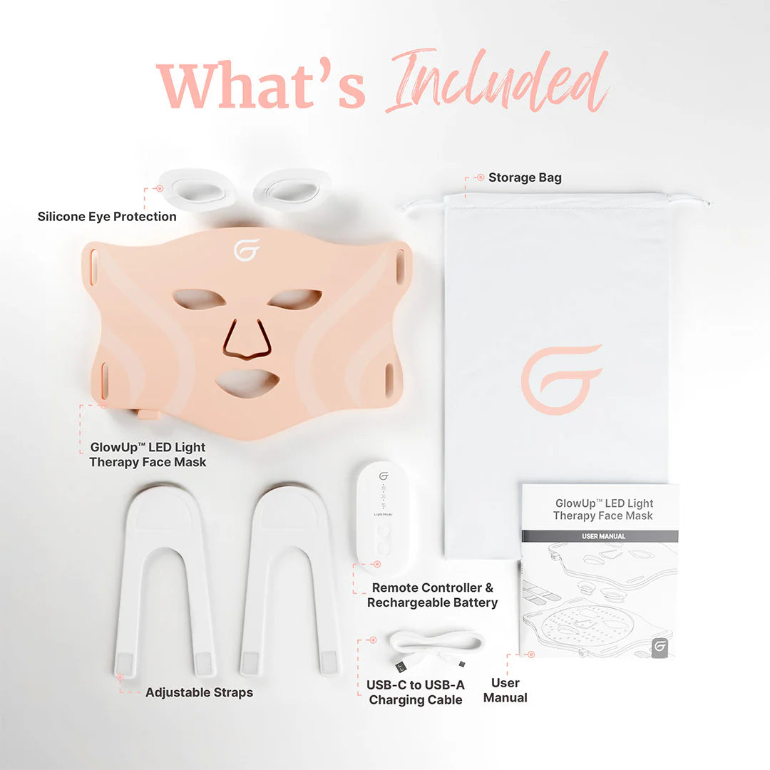 Glowup™ LED Light Therapy Face Mask