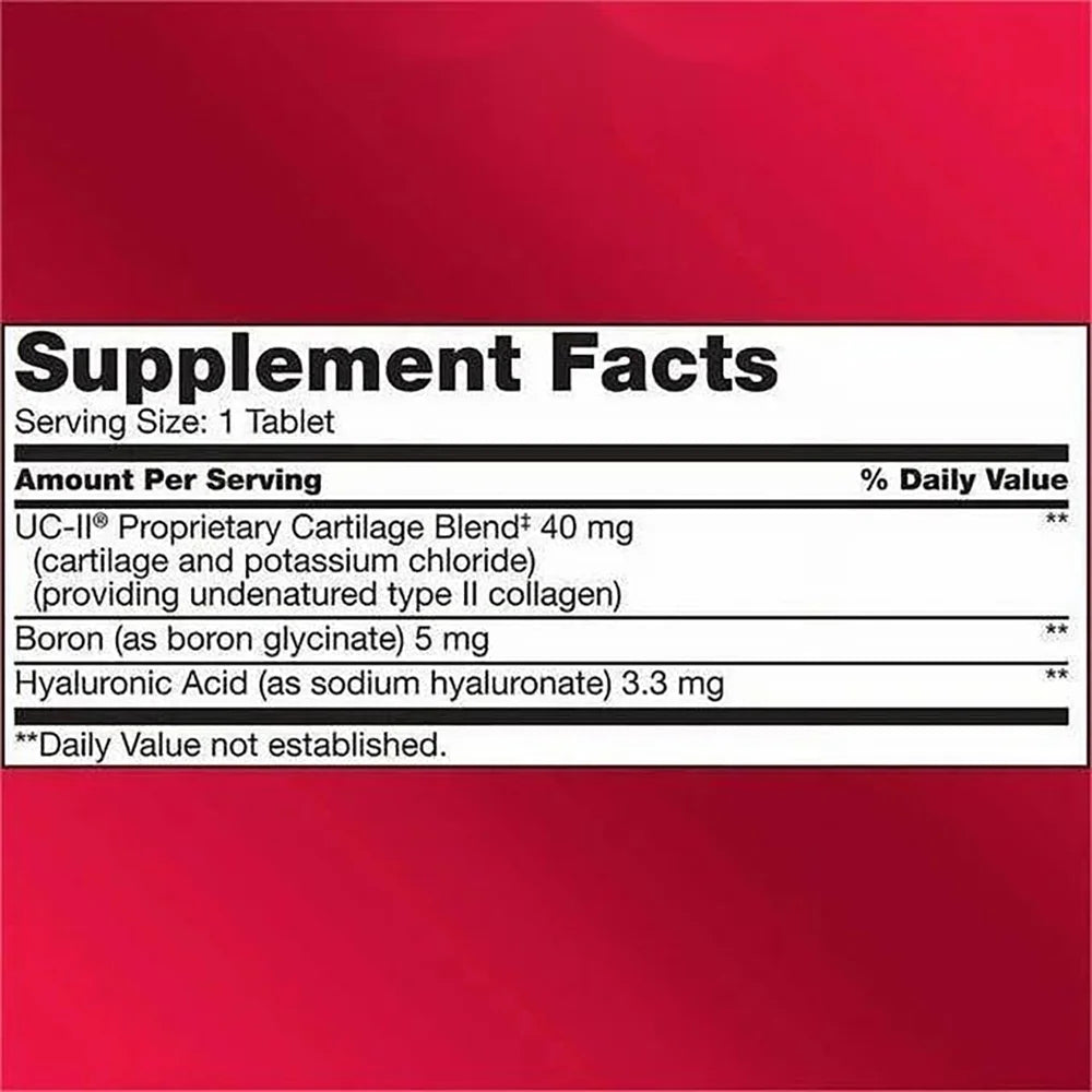 Kir-Kland Signature Triple Action Joint Health Undenatured Type II Collagen Supplement , Helps Support Joints & Cartilage and Bone, 110 Coated Tablets