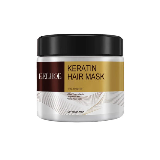 100G Collagen Hair Mask Keratin Hair Treatment Deep Repair Argan Oil Collagen Essence Keratin Conditioner for Dry Damaged Hair