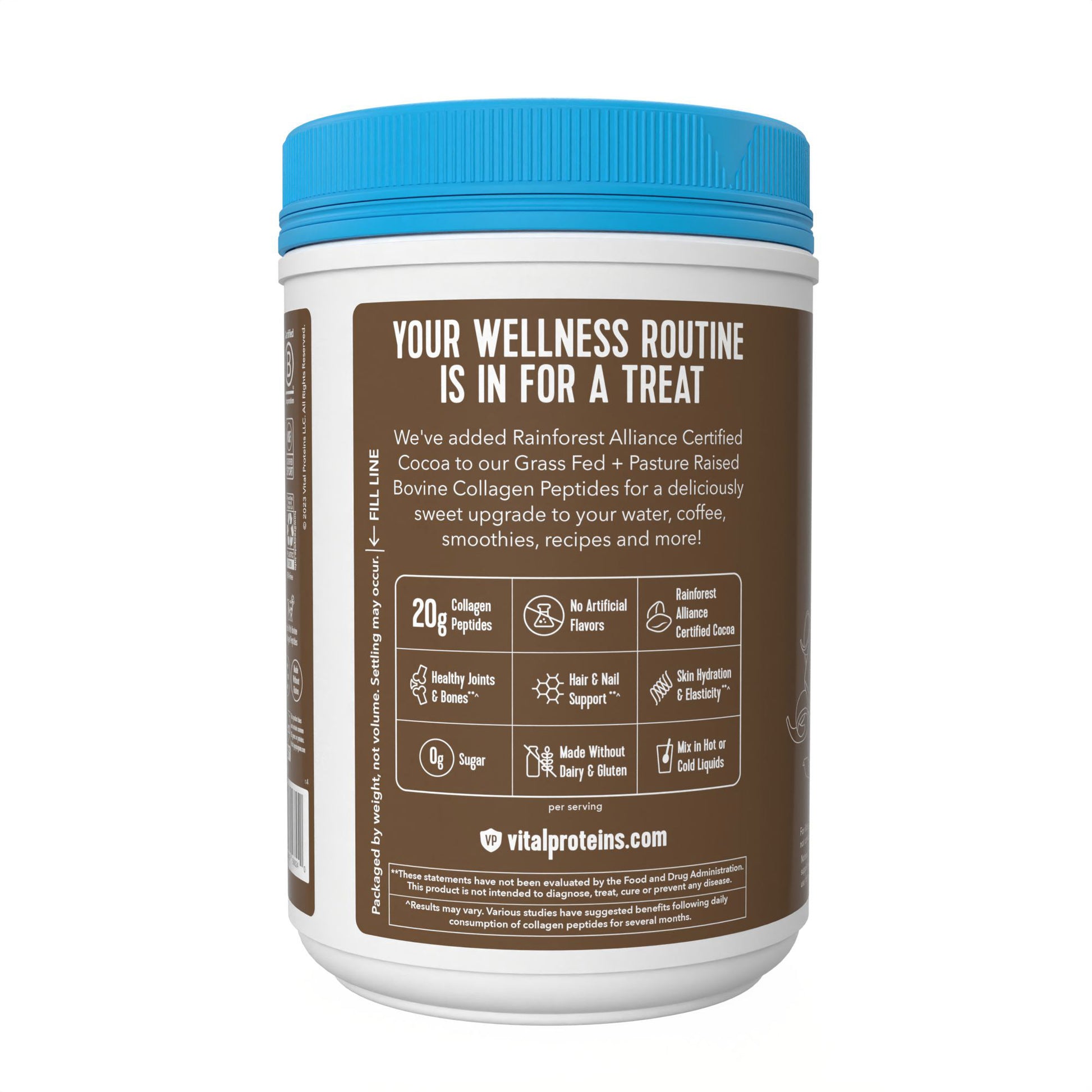 Collagen Peptides, Chocolate, 2 Lbs